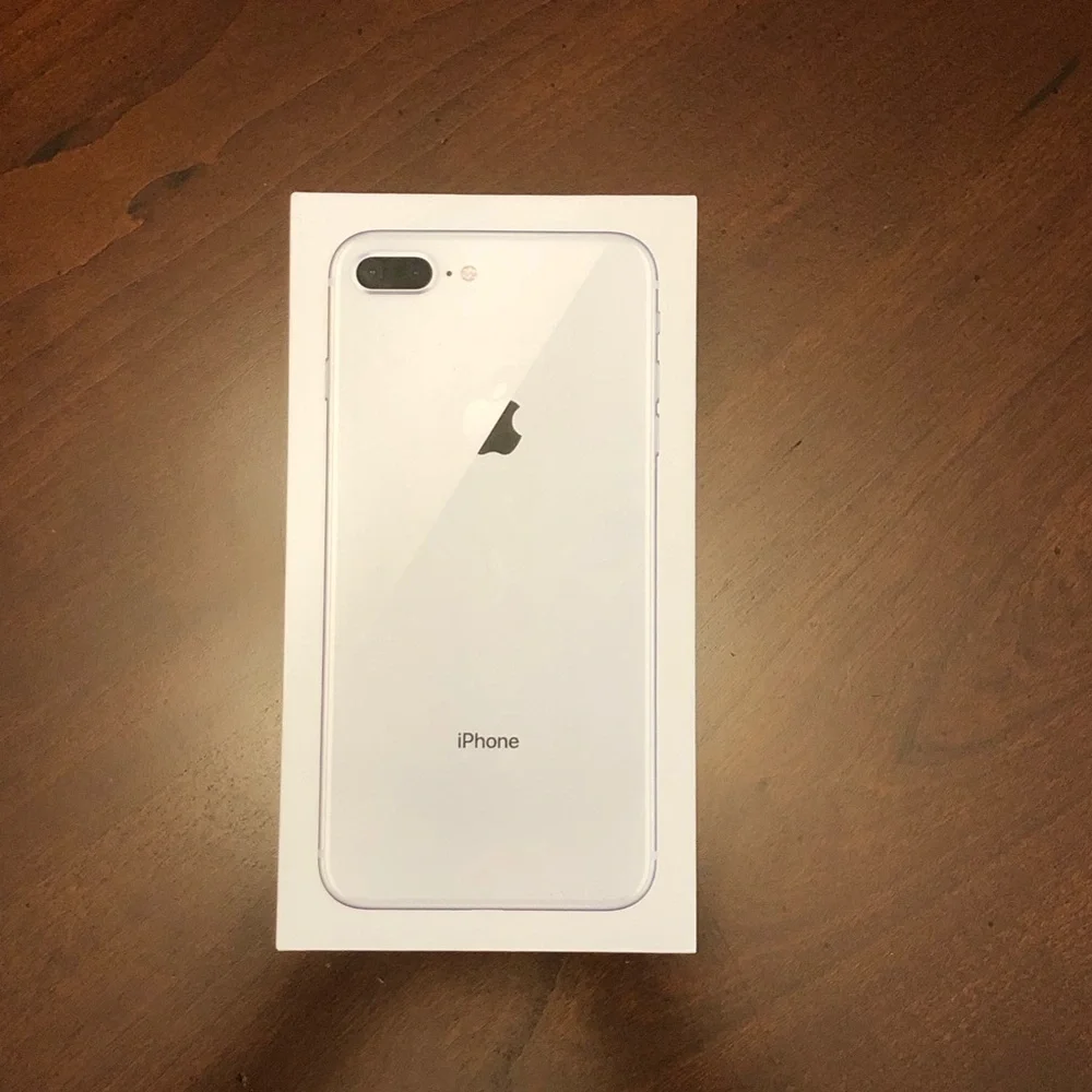 Original Empty Apple iPhone 8 256GB White / Gray Box (No contain the cell phone)